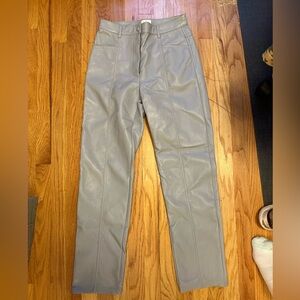 Aritzia Wilfred Faux Leather Pants